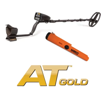 AT Gold Metal Detector with pinpointer by Garrett