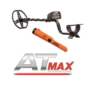This is the AT Max Metal Detector with pinpointer from Garrett Metal Detectors.