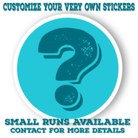 Personalized custom stickers
