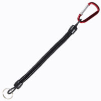 Red Spring-Elastic-Rope Lanyards-Carabiner