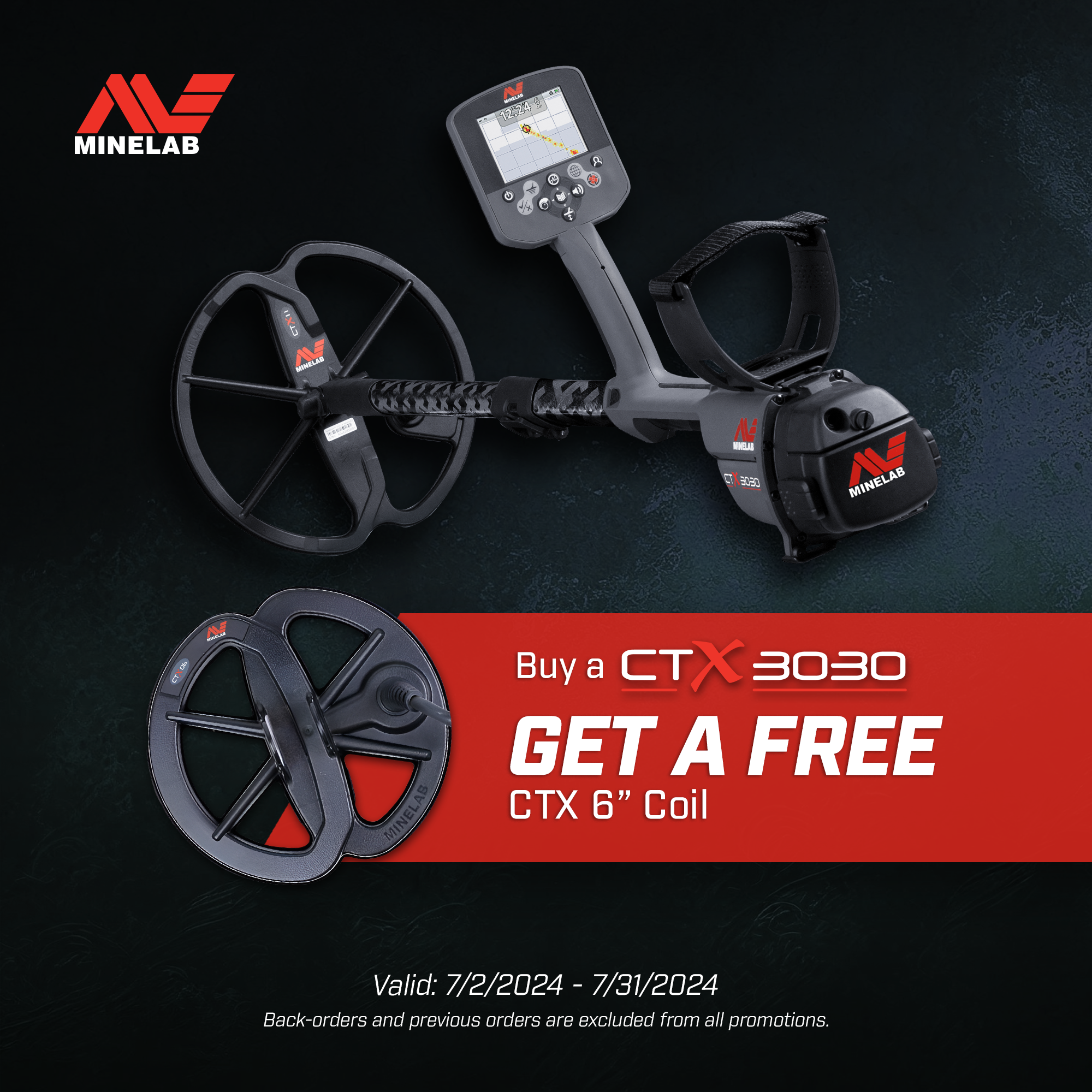 CTX 3030 with Free 6" Coil