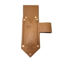 Grave Digger Water Buffalo Leather Sheath With Pinpointer Loop