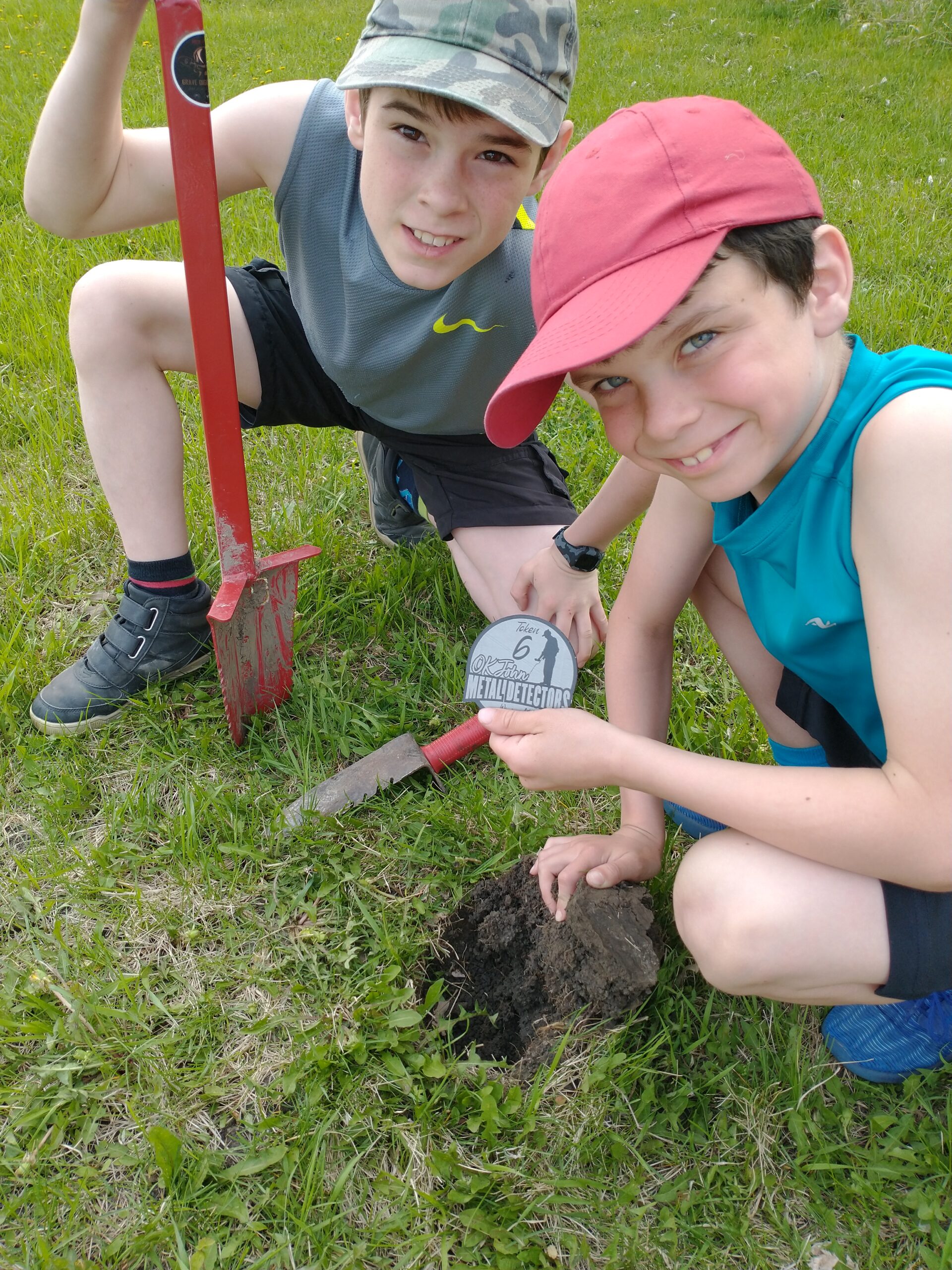 Burying Tokens for the Manitoba Token Hunt