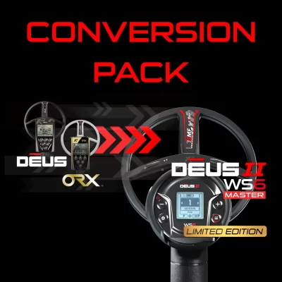 XP Conversion Pack – Convert Deus/ORX to Deus II WS6 Master (11″ Coil)